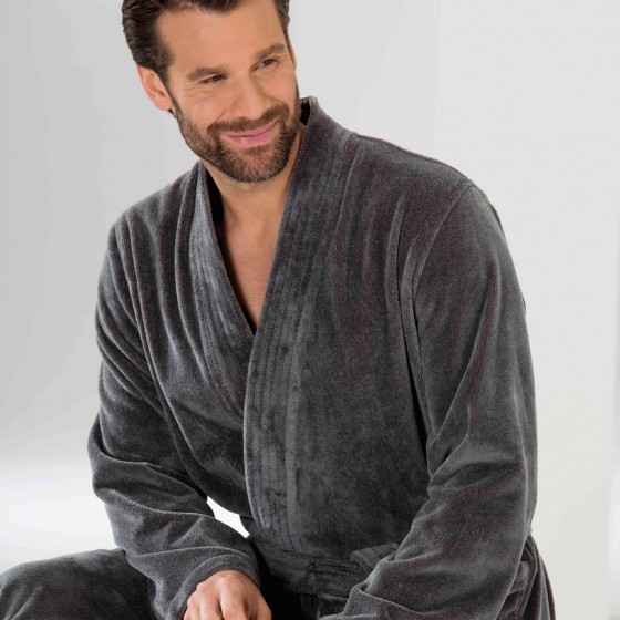Badjas voor grote en zware mannen kimono model