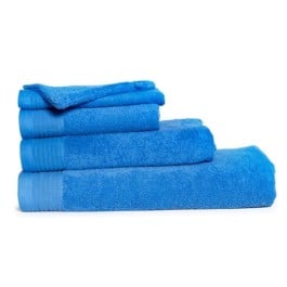 The One Towelling handdoek serie Azuur blauw