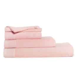 The One Towelling handdoek serie Zalm roze